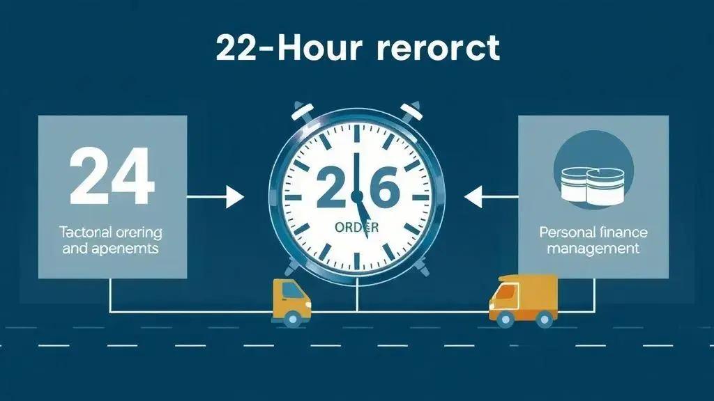 técnica das 24 horas: a chave para otimizar suas compras e entregas