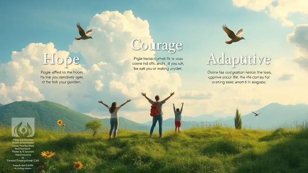 Esperança: Como cultivar coragem e adaptação em desafios diários